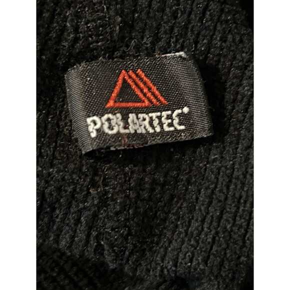 Patagonia Capilene Polartec Base Layer 1/4 Zip Men's Pullover XL Black Pocket - Picture 8 of 10